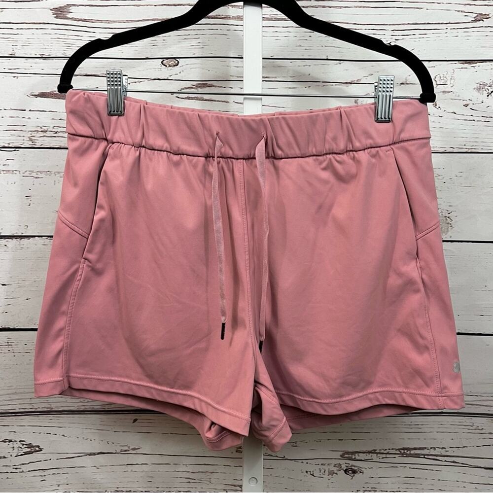 WILLIT Dusty Rose Blush Pink Athletic Shorts Size Large